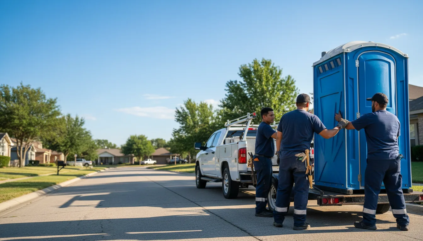 Portable Toilet Rental in Burns Flat, OK near me